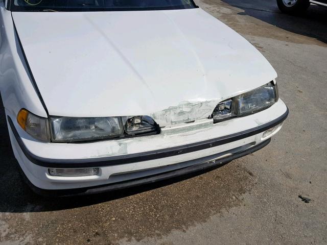 JH4DB1567LS017531 - 1990 ACURA INTEGRA GS WHITE photo 9