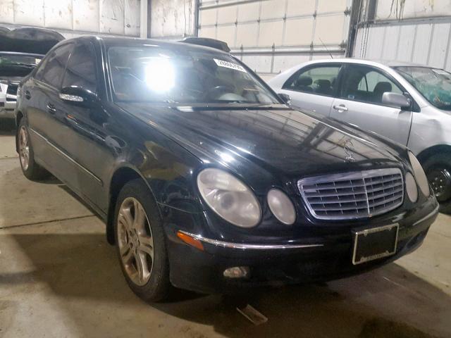 WDBUF56J56A844825 - 2006 MERCEDES-BENZ E 350 BLACK photo 1