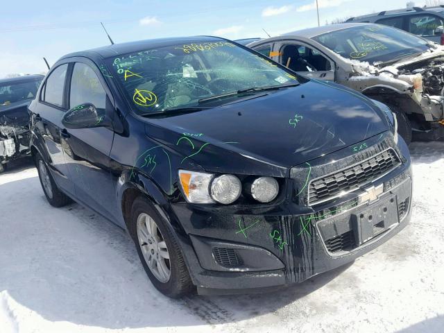 1G1JA5SH3C4137229 - 2012 CHEVROLET SONIC LS 黑色 照片 1