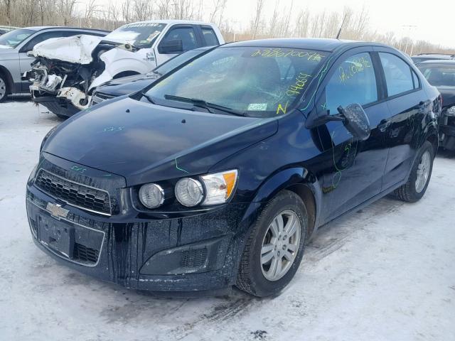 1G1JA5SH3C4137229 - 2012 CHEVROLET SONIC LS 黑色 照片 2