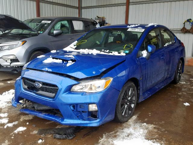 JF1VA1B62G9818030 - 2016 SUBARU WRX BLUE photo 2