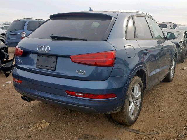 WA1ECCFS2JR007160 - 2018 AUDI Q3 PREMIUM BLUE photo 4