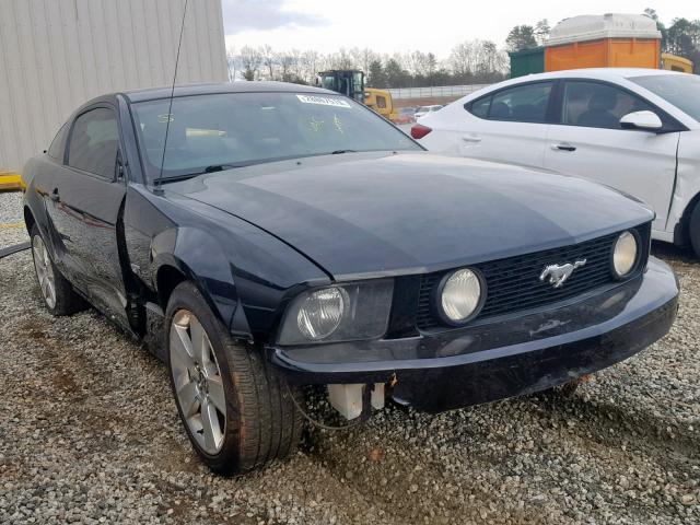 1ZVHT82H265215383 - 2006 FORD MUSTANG GT BLACK photo 1