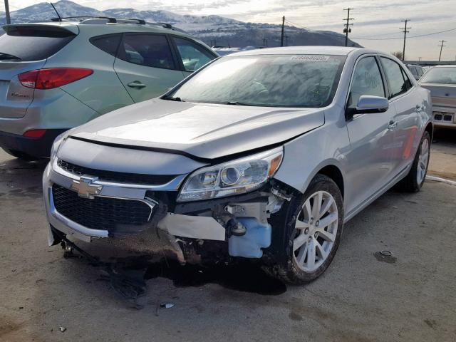 1G11F5SL7FF171320 - 2015 CHEVROLET MALIBU LTZ SILVER photo 2