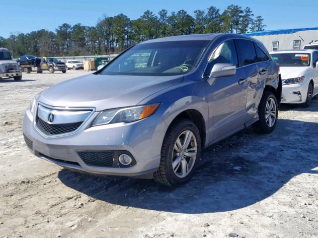 5J8TB3H55DL016841 - 2013 ACURA RDX TECHNO BLUE photo 2