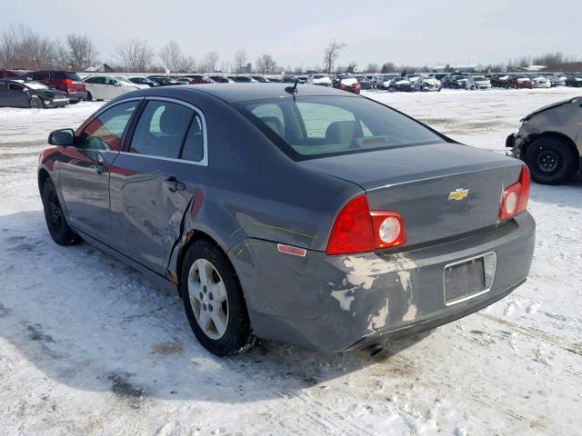 1G1ZG57B484248644 - 2008 CHEVROLET MALIBU LS GRAY photo 3