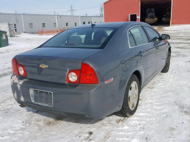 1G1ZG57B484248644 - 2008 CHEVROLET MALIBU LS GRAY photo 4