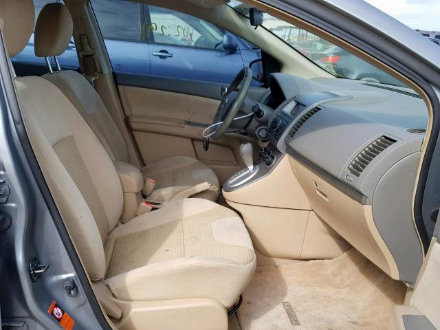 3N1AB61EX8L662732 - 2008 NISSAN SENTRA 2.0 GRAY photo 5