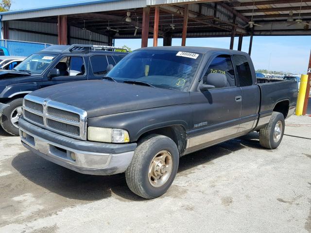 3B7KC23Z62M211743 - 2002 DODGE RAM 2500 BLACK photo 2