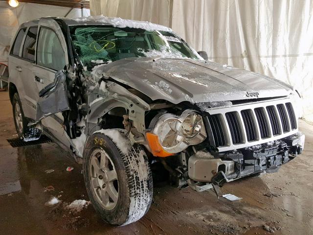 1J8GR48K68C123192 - 2008 JEEP GRAND CHER GRAY photo 1