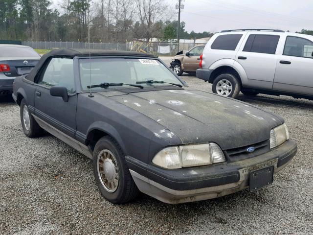 1FACP44MXNF121819 - 1992 FORD MUSTANG LX BLACK photo 1