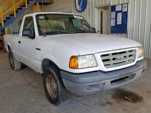 1FTYR10D83PB65372 - 2003 FORD RANGER WHITE photo 1