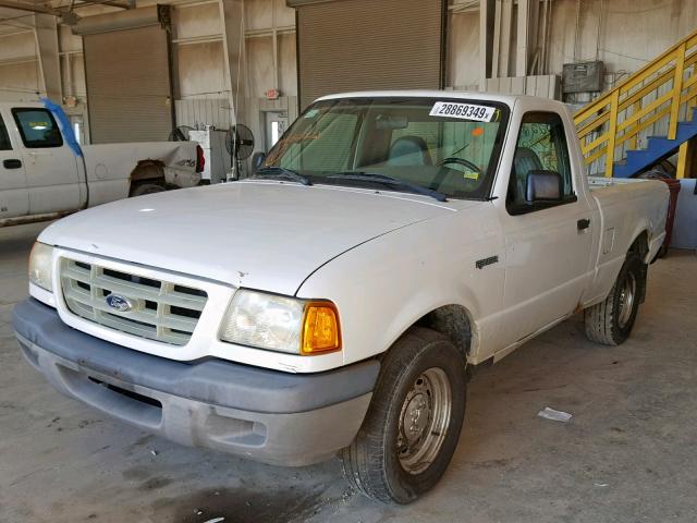 1FTYR10D83PB65372 - 2003 FORD RANGER WHITE photo 2