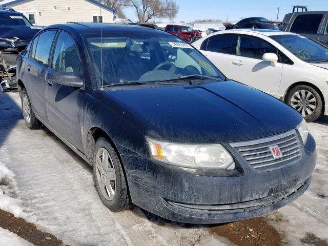 1G8AJ55F96Z208873 - 2006 SATURN ION LEVEL BLACK photo 1