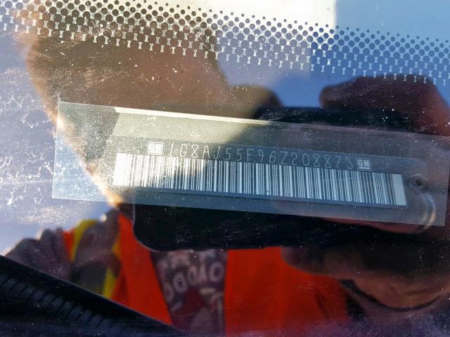 1G8AJ55F96Z208873 - 2006 SATURN ION LEVEL BLACK photo 10