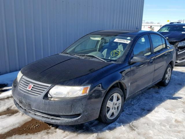 1G8AJ55F96Z208873 - 2006 SATURN ION LEVEL BLACK photo 2
