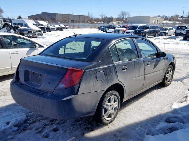 1G8AJ55F96Z208873 - 2006 SATURN ION LEVEL BLACK photo 4