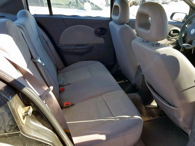 1G8AJ55F96Z208873 - 2006 SATURN ION LEVEL BLACK photo 6
