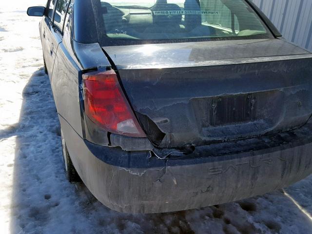 1G8AJ55F96Z208873 - 2006 SATURN ION LEVEL BLACK photo 9