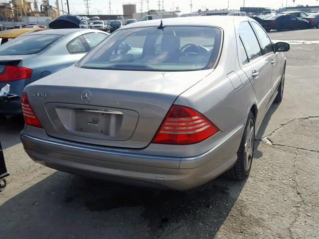 WDBNG70J33A371718 - 2003 MERCEDES-BENZ S 430 SILVER photo 3