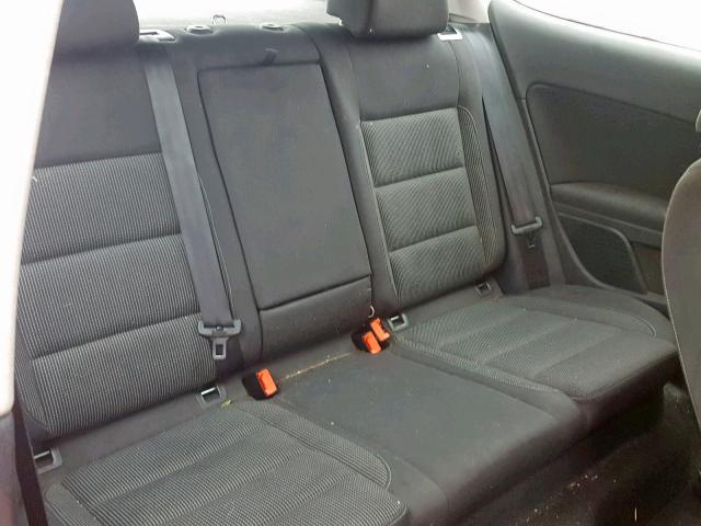 WVWAB7AJ1BW043647 - 2011 VOLKSWAGEN GOLF 红色 照片 6