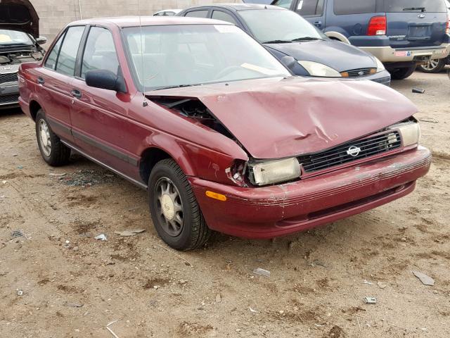 JN1EB31P2PU210344 - 1993 NISSAN SENTRA E BURGUNDY photo 1