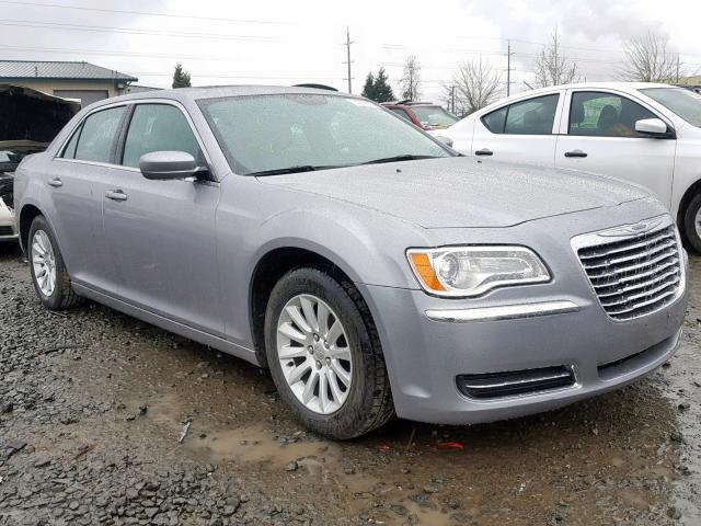 2C3CCAAG9EH263102 - 2014 CHRYSLER 300 SILVER photo 1