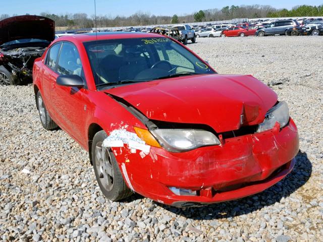 1G8AW15F86Z110590 - 2006 SATURN ION LEVEL RED photo 1