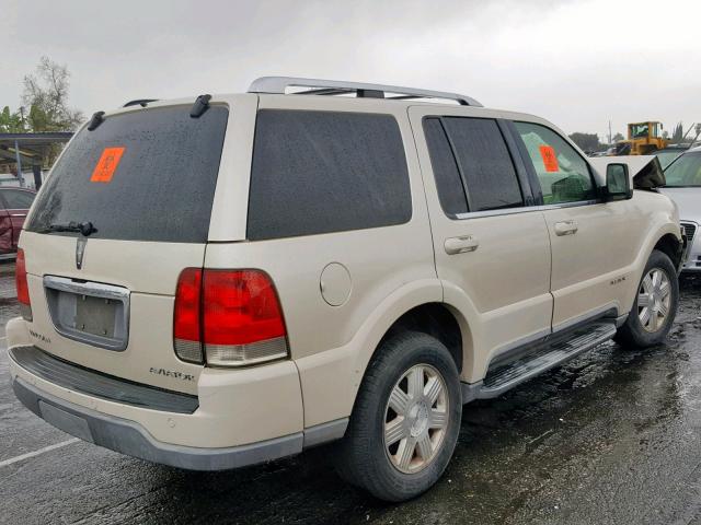 5LMEU68H75ZJ26262 - 2005 LINCOLN AVIATOR 奶油色 照片 4