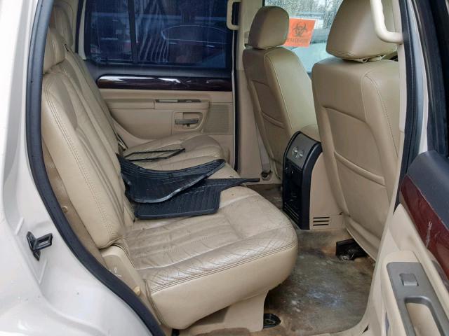 5LMEU68H75ZJ26262 - 2005 LINCOLN AVIATOR 奶油色 照片 6