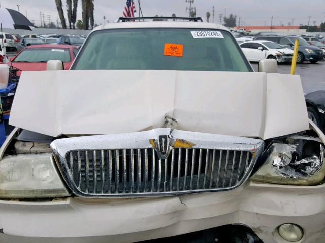 5LMEU68H75ZJ26262 - 2005 LINCOLN AVIATOR 奶油色 照片 7