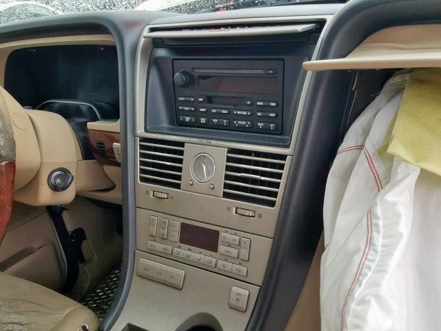 5LMEU68H75ZJ26262 - 2005 LINCOLN AVIATOR 奶油色 照片 9
