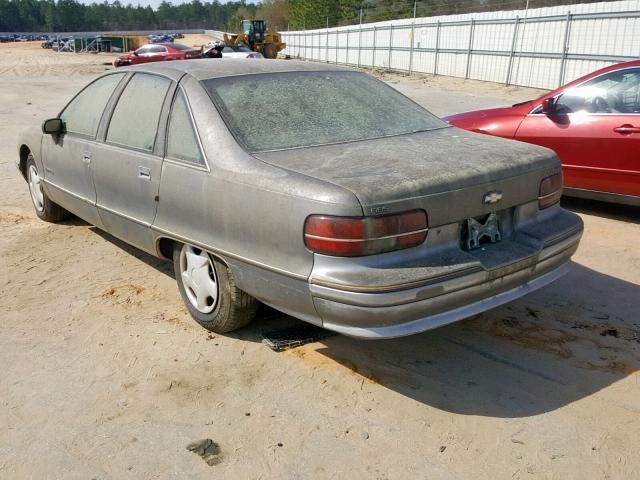 1G1BL53E3MW242491 - 1991 CHEVROLET CAPRICE GRAY photo 3