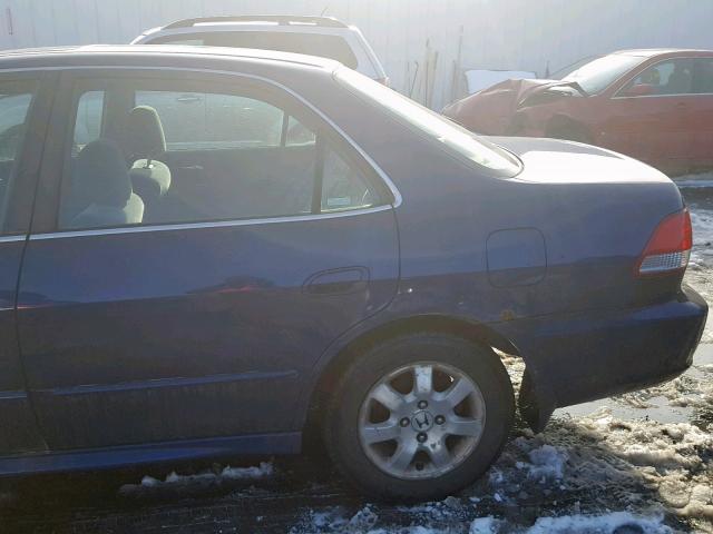 JHMCG66841C011249 - 2001 HONDA ACCORD EX BLUE photo 9