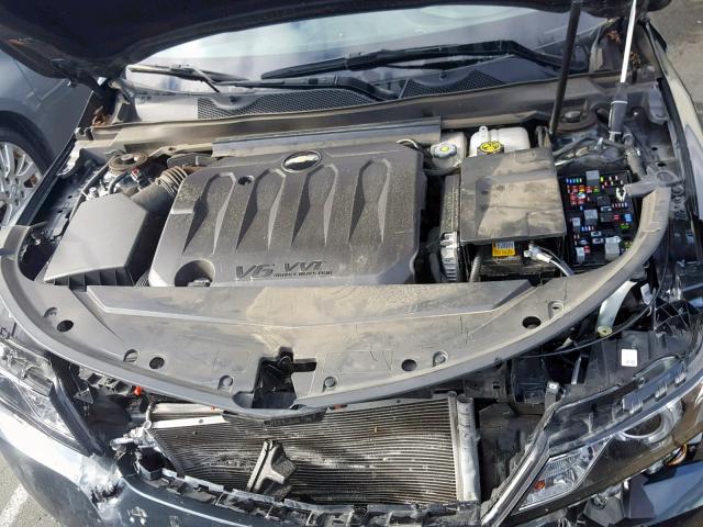 2G1125S36J9143084 - 2018 CHEVROLET IMPALA PRE GRAY photo 7