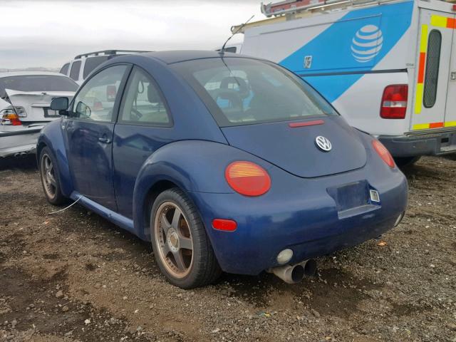 3VWCC21C6XM473298 - 1999 VOLKSWAGEN NEW BEETLE Blau Foto 3