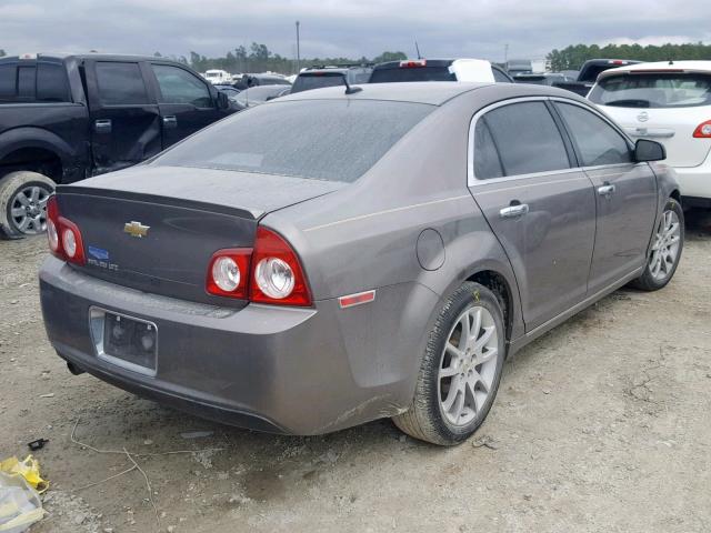 1G1ZE5EB6AF251581 - 2010 CHEVROLET MALIBU LTZ ყავისფერი ფოტო 4