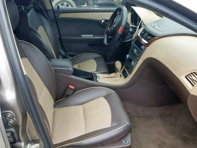 1G1ZE5EB6AF251581 - 2010 CHEVROLET MALIBU LTZ ყავისფერი ფოტო 5