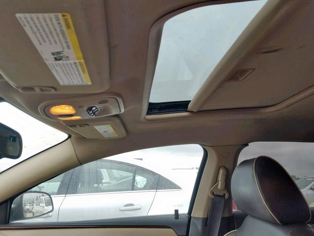 1G1ZE5EB6AF251581 - 2010 CHEVROLET MALIBU LTZ ყავისფერი ფოტო 9