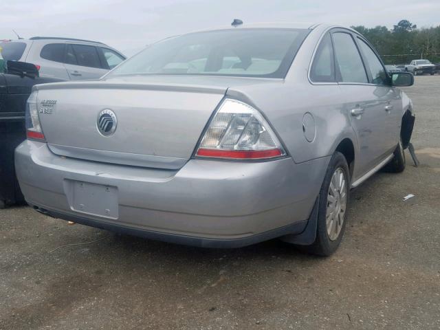 1MEHM40W88G619322 - 2008 MERCURY SABLE LUXU SILVER photo 4