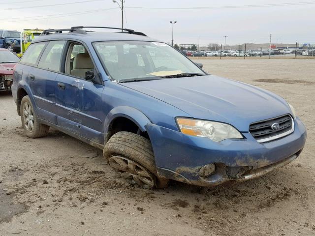 4S4BP61C977319796 - 2007 SUBARU LEGACY OUT BLUE photo 1