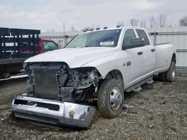 3C63DRGL6CG102044 - 2012 DODGE RAM 3500 S WHITE photo 2