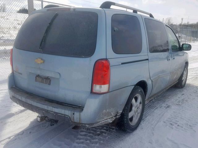 1GNDV33177D129016 - 2007 CHEVROLET UPLANDER L BLUE photo 4