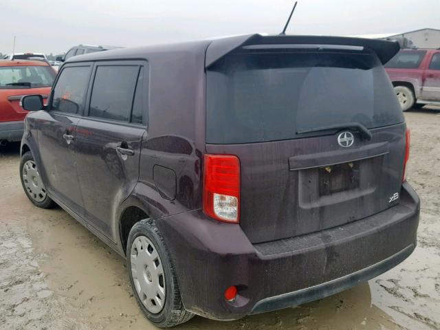 JTLZE4FE9EJ052347 - 2014 TOYOTA SCION XB იასამნისფერი ფოტო 3