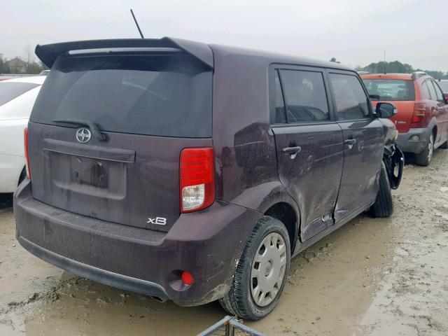 JTLZE4FE9EJ052347 - 2014 TOYOTA SCION XB იასამნისფერი ფოტო 4