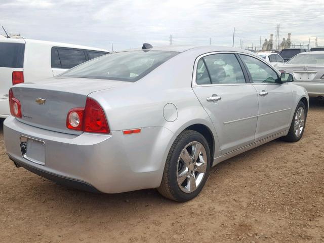 1G1ZD5E02CF338950 - 2012 CHEVROLET MALIBU 2LT SILVER photo 4