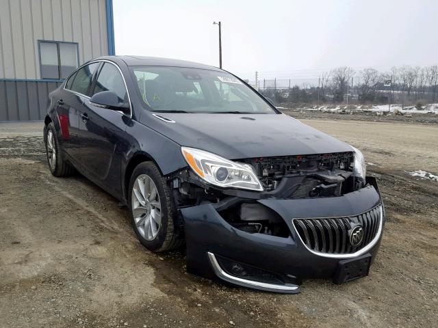 2G4GS5GX2G9113565 - 2016 BUICK REGAL PREM CHARCOAL photo 1