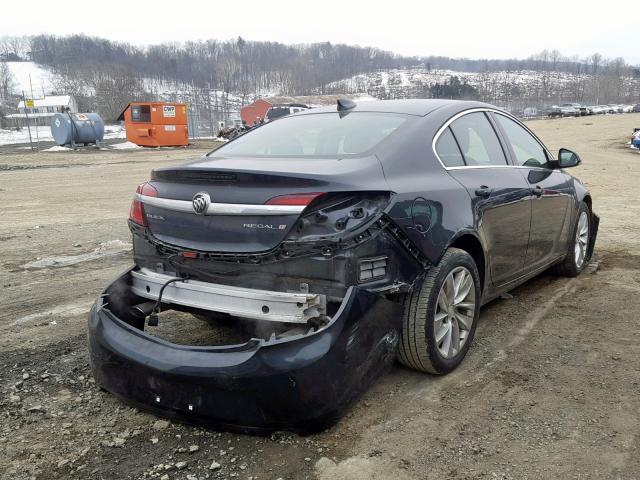 2G4GS5GX2G9113565 - 2016 BUICK REGAL PREM CHARCOAL photo 4