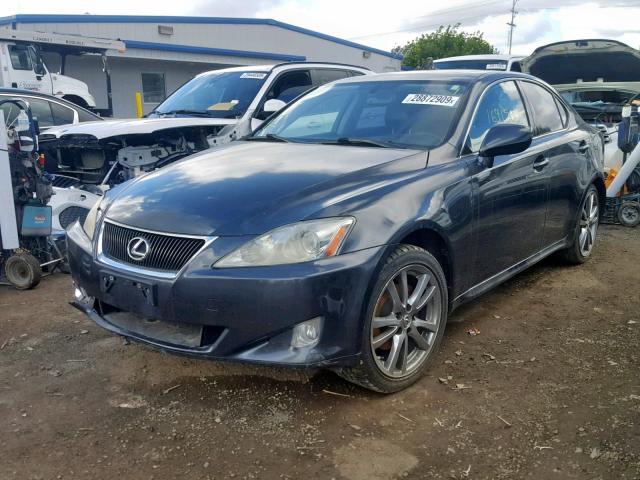 JTHBK262185072247 - 2008 LEXUS IS 250 CHARCOAL photo 2