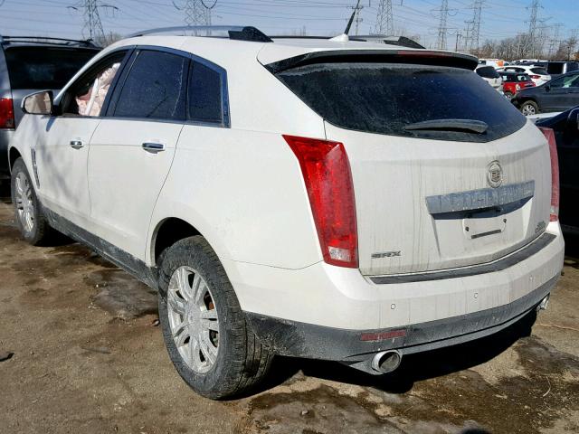 3GYFNAEY0BS537098 - 2011 CADILLAC SRX LUXURY WHITE photo 3